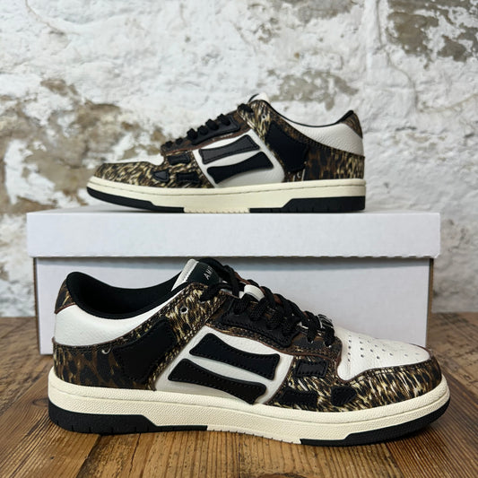 Amiri Black Skeleton Brown White Black Sneaker Sz 5 (37)