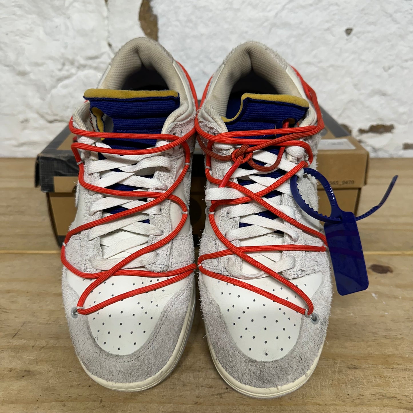 Nike Dunk Low Off-White Dunk Lot 13 Sz 9.5