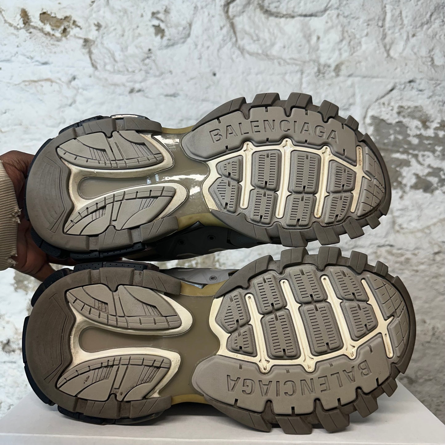 Balenciaga Track Runner Triple Grey Sneaker Sz 11 (44)