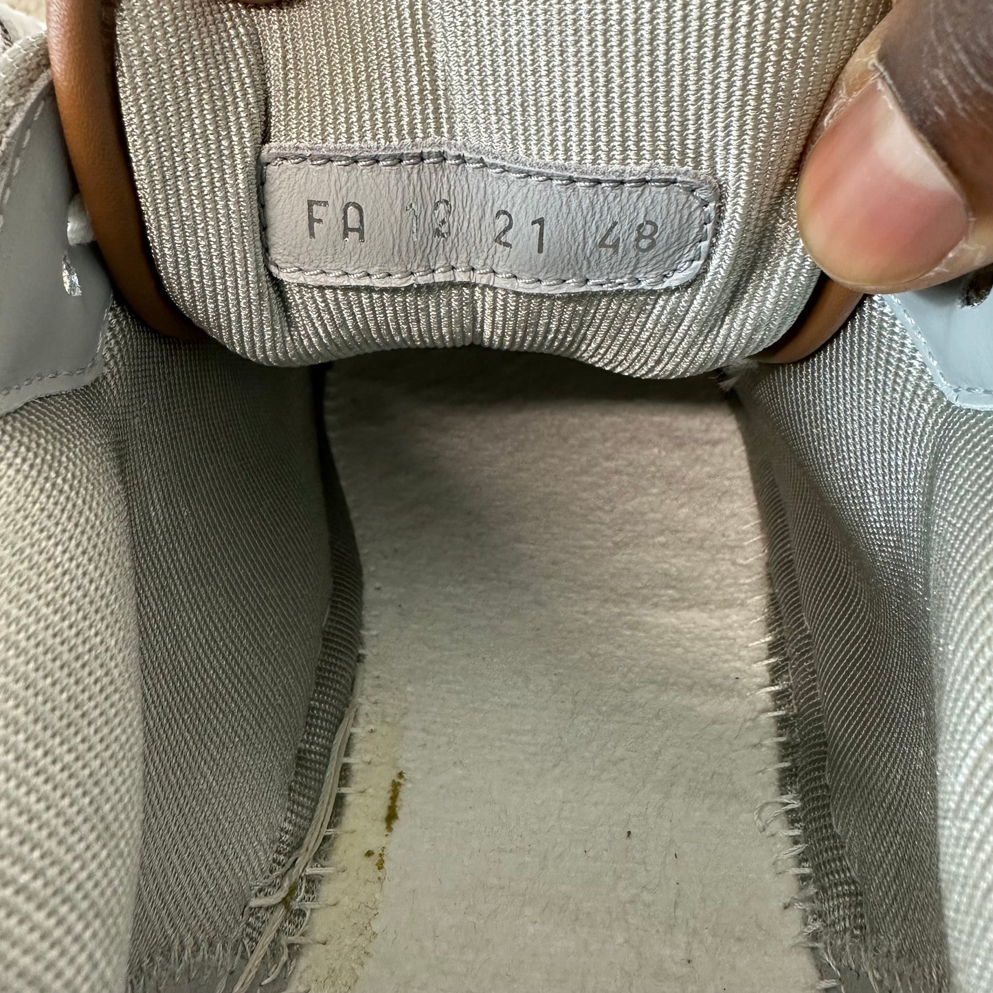 Dior B27 Low Brown Paisley White Sneaker Sz 15 (48) No Box