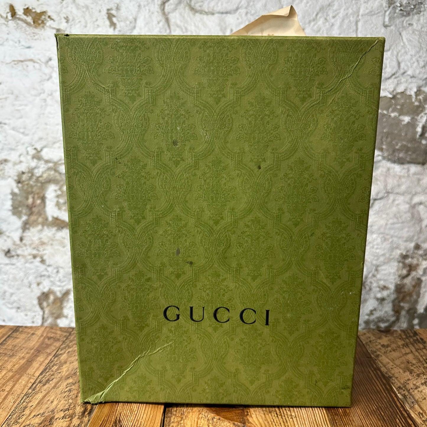 Gucci Rhyton Multicolor GG Monogram White Sneaker Sz 9.5