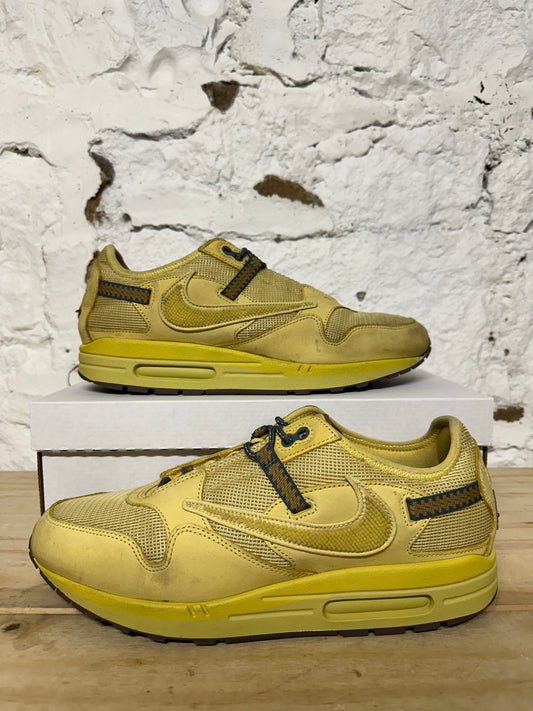 Nike Air Max 1 Travis Scott Saturn Gold Sz 12.5