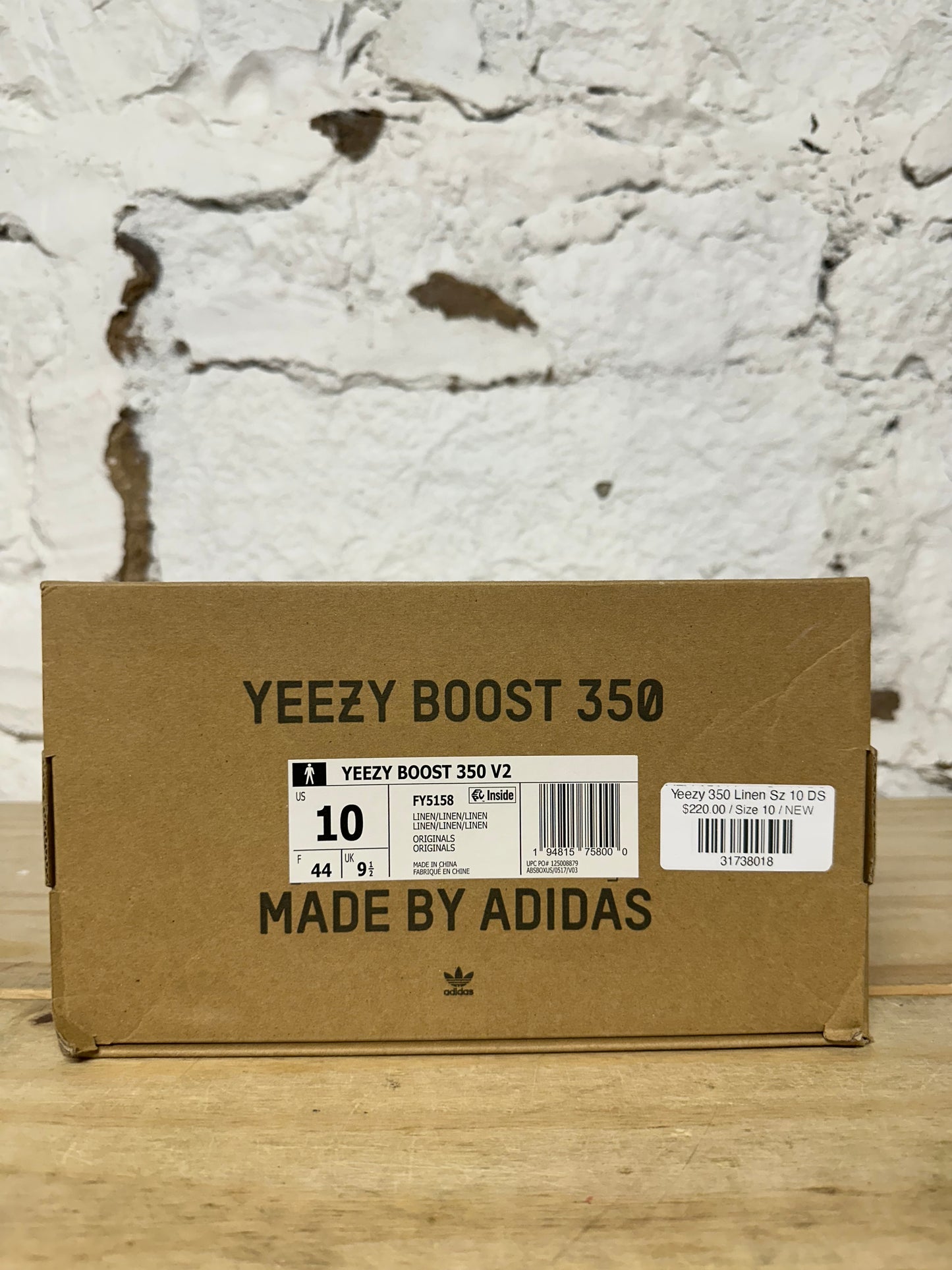 Yeezy 350 V2 Linen Sz 10 DS