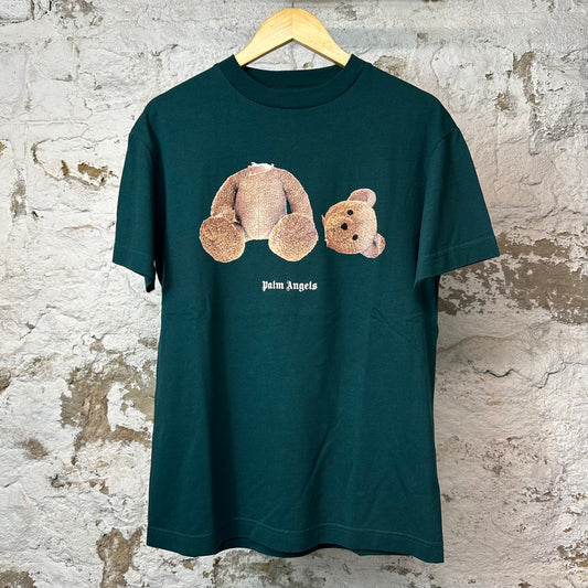 Palm Angels Bear T-shirt Green Sz S