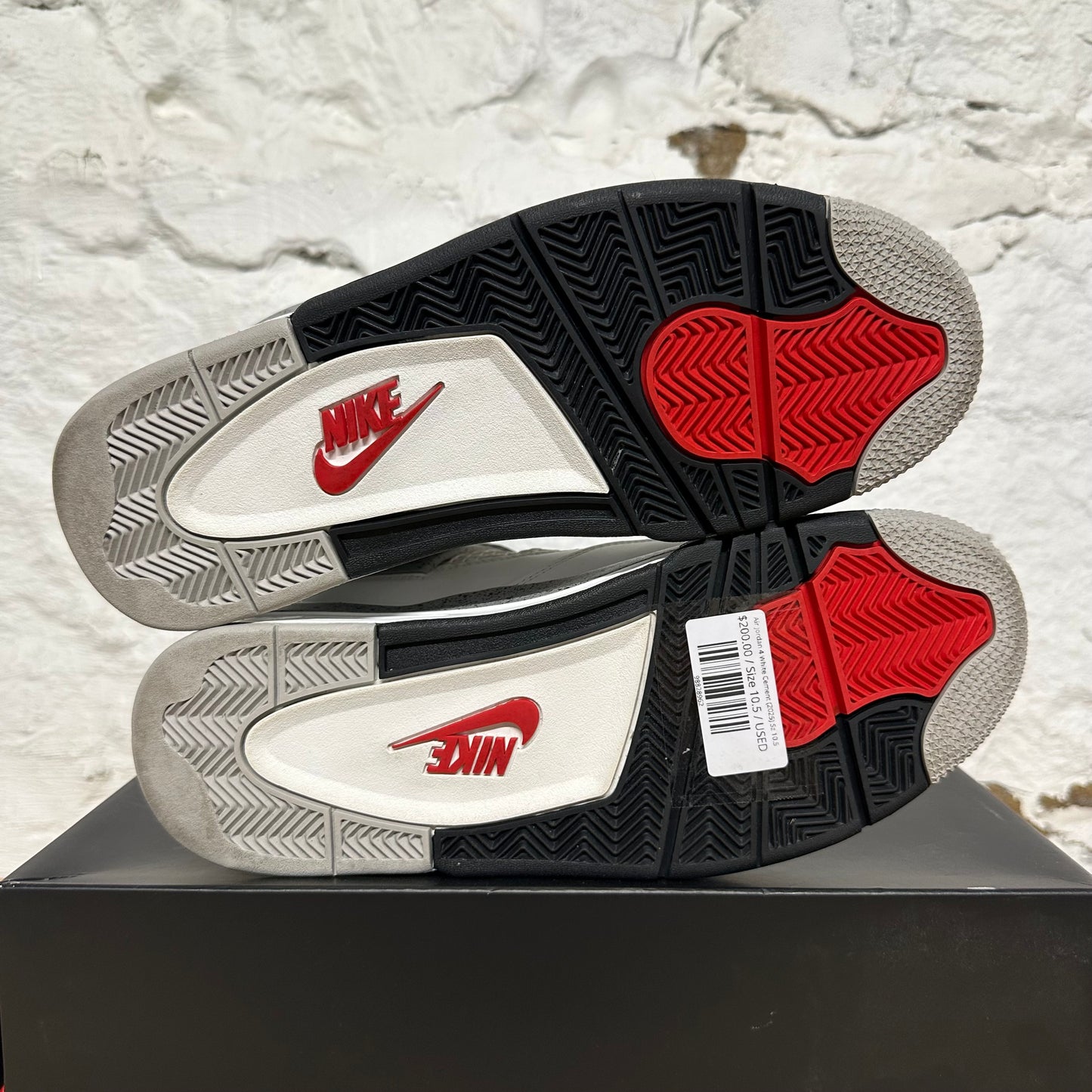 Air Jordan 4 White Cement (2025) Sz 10.5