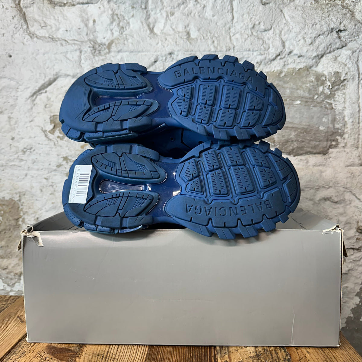 Balenciaga Track Runner Triple Blue LED Sneaker Sz 9 (42)