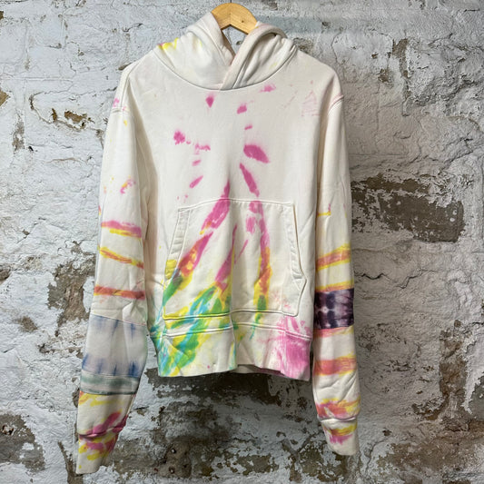 Amiri Tie Dye Hoodie White Sz S