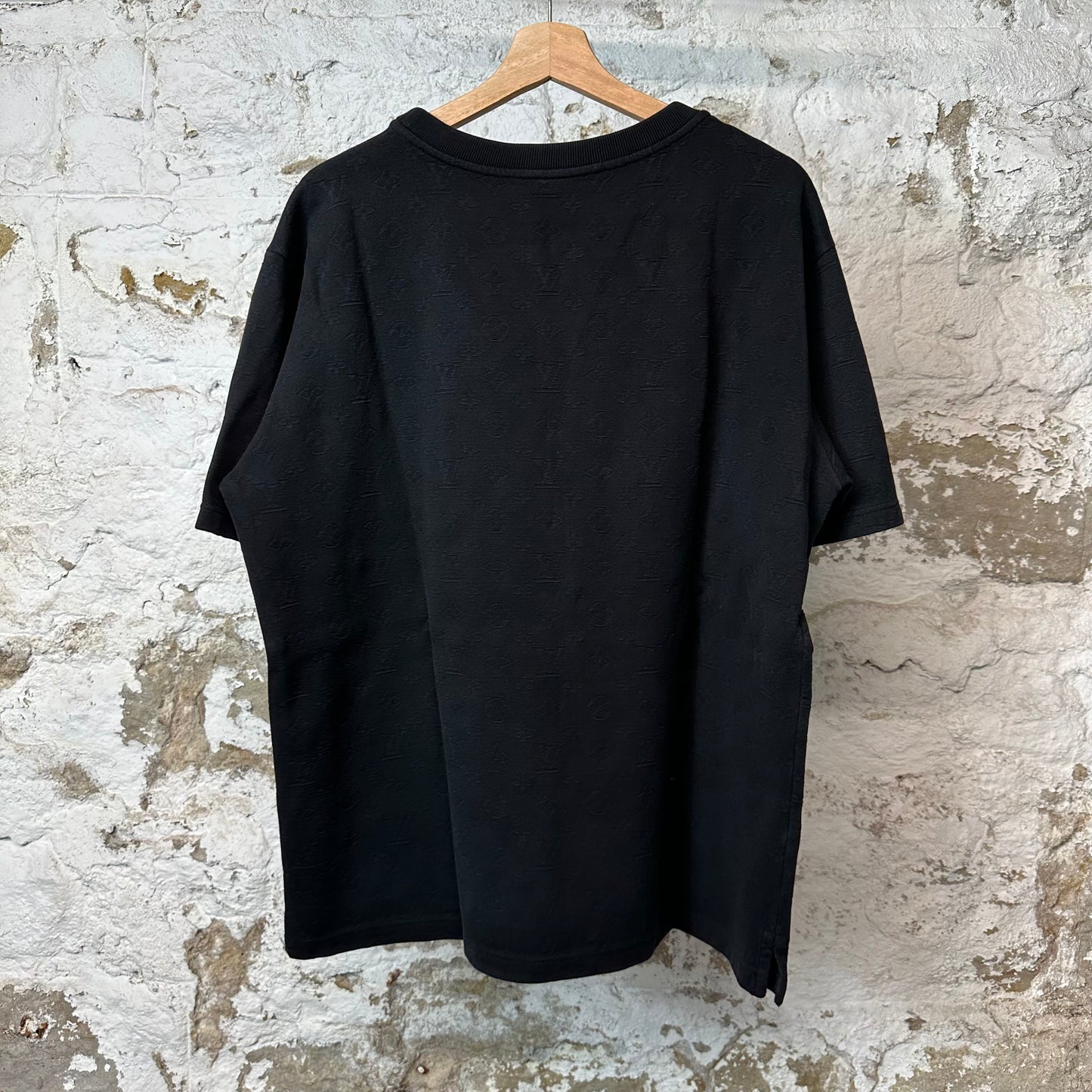 Louis Vuitton Black Monogram Pocket T-shirt Sz XXL