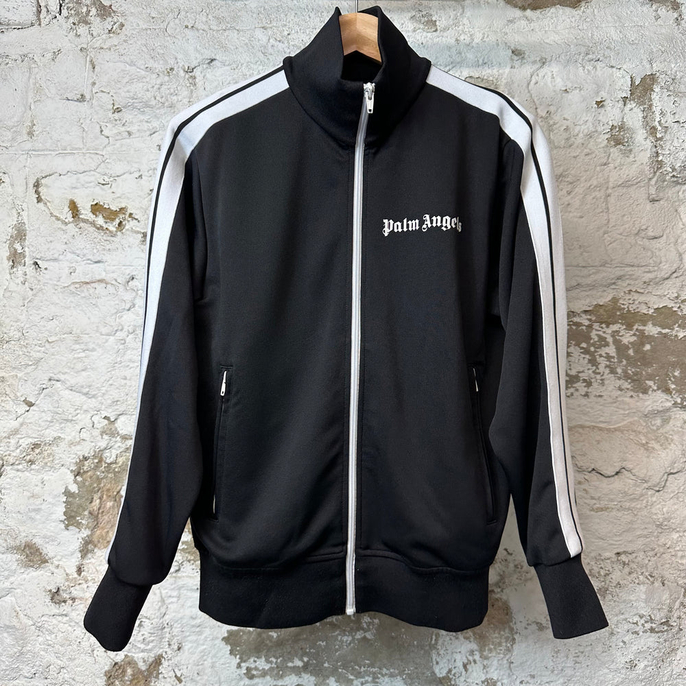 Palm Angels Black White Track Jacket Sz S