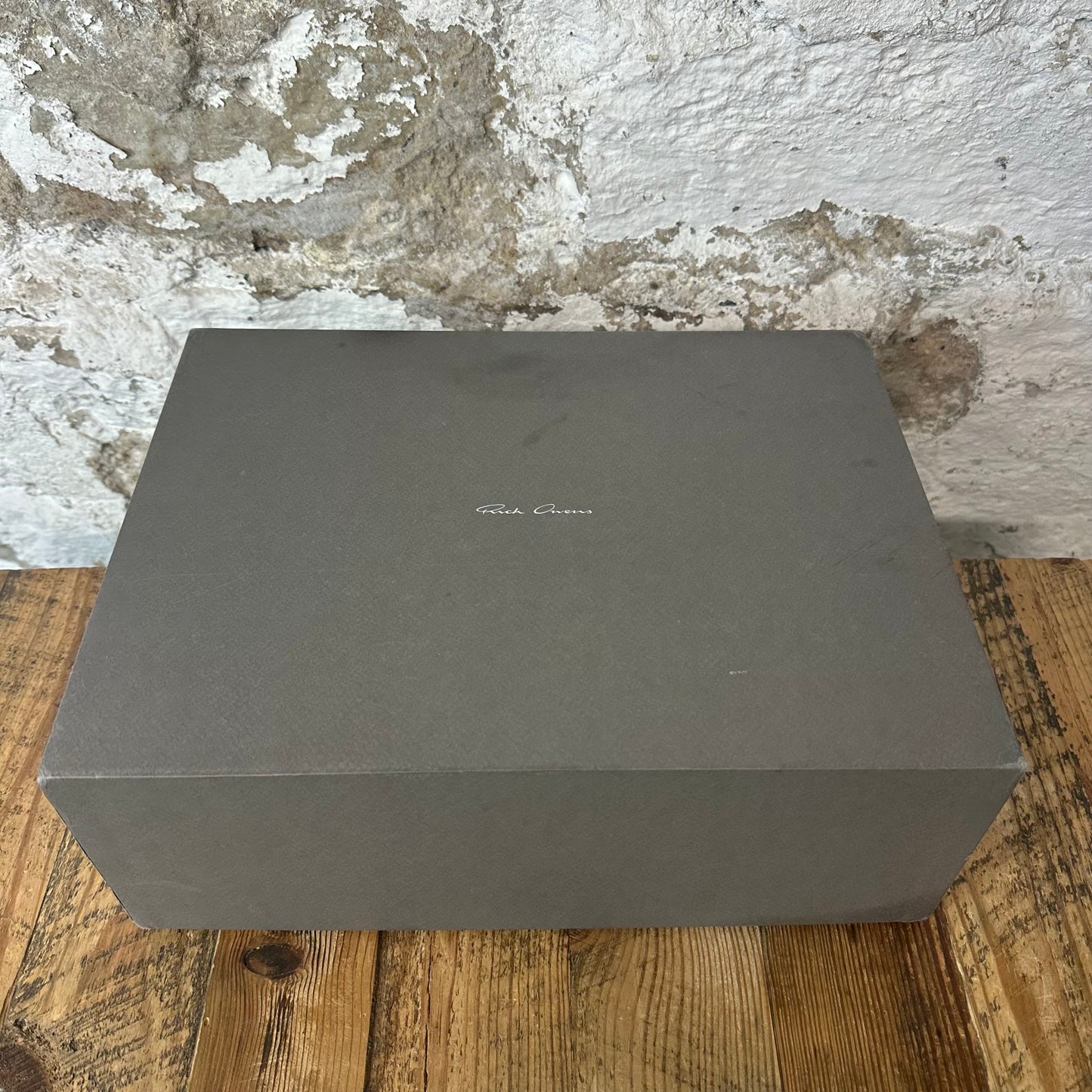 Rick Owens Jumbo Lace Celadon Milk Sneaker Sz 14 (47)