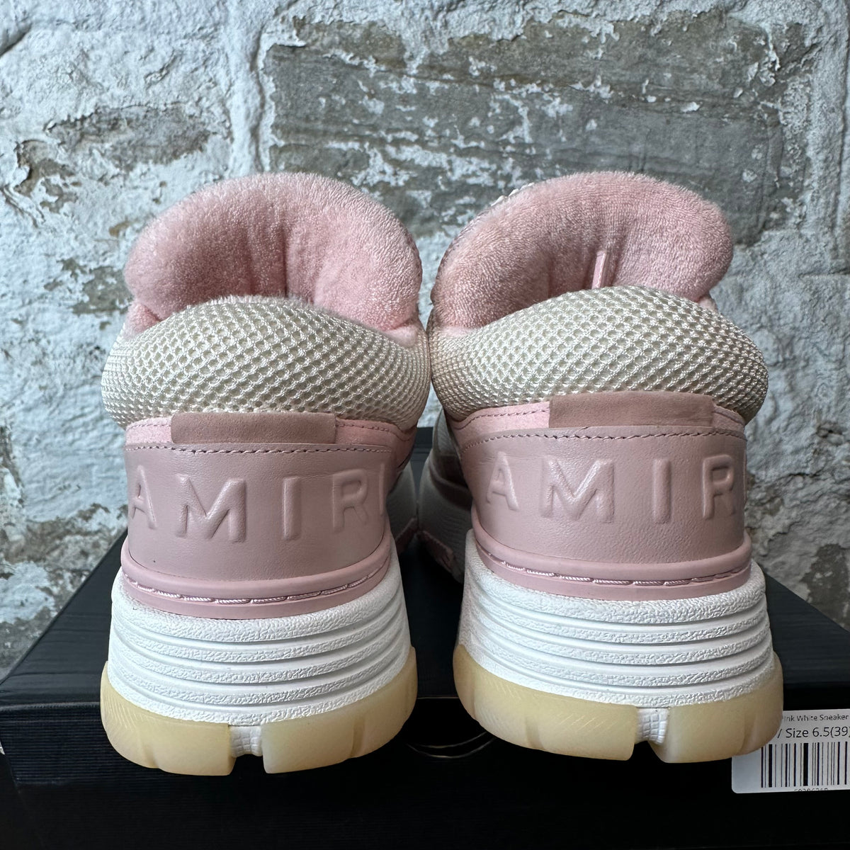 Amiri MA-1 Pink White Sneaker Sz 6.5 (39)