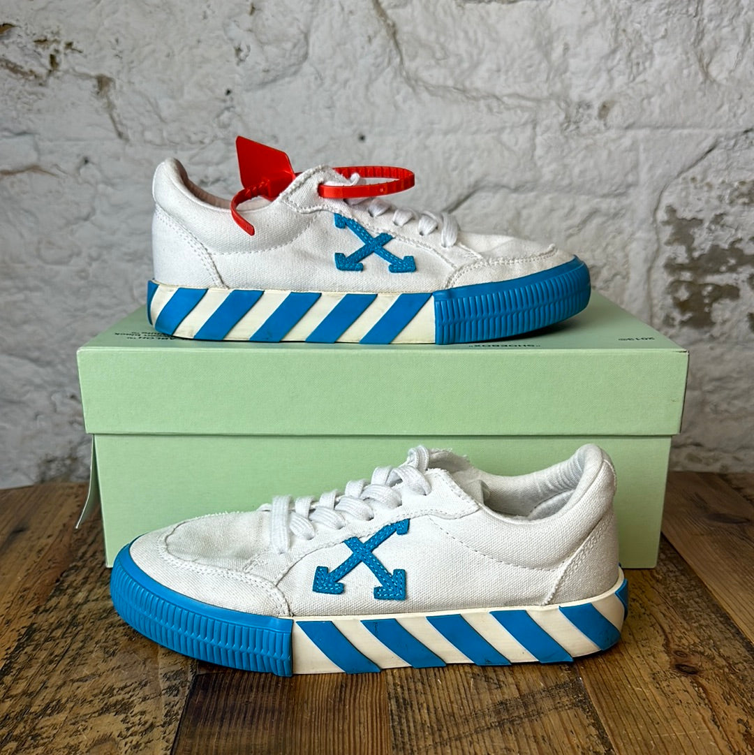 Off White Vulc Low Blue White Sz 5 (36)