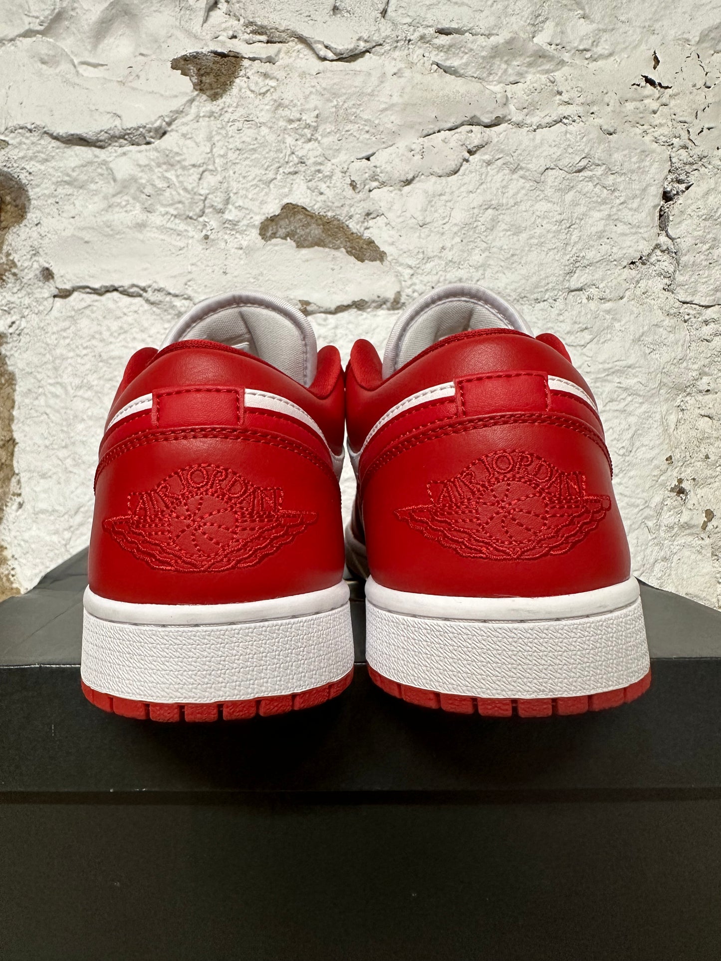 Air Jodan 1 Low Gym Red White Sz 10.5