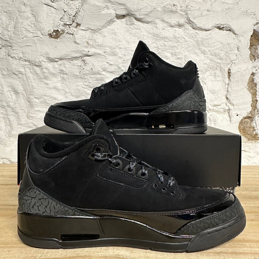 Air Jordan 3 Black Cat Sz 10.5