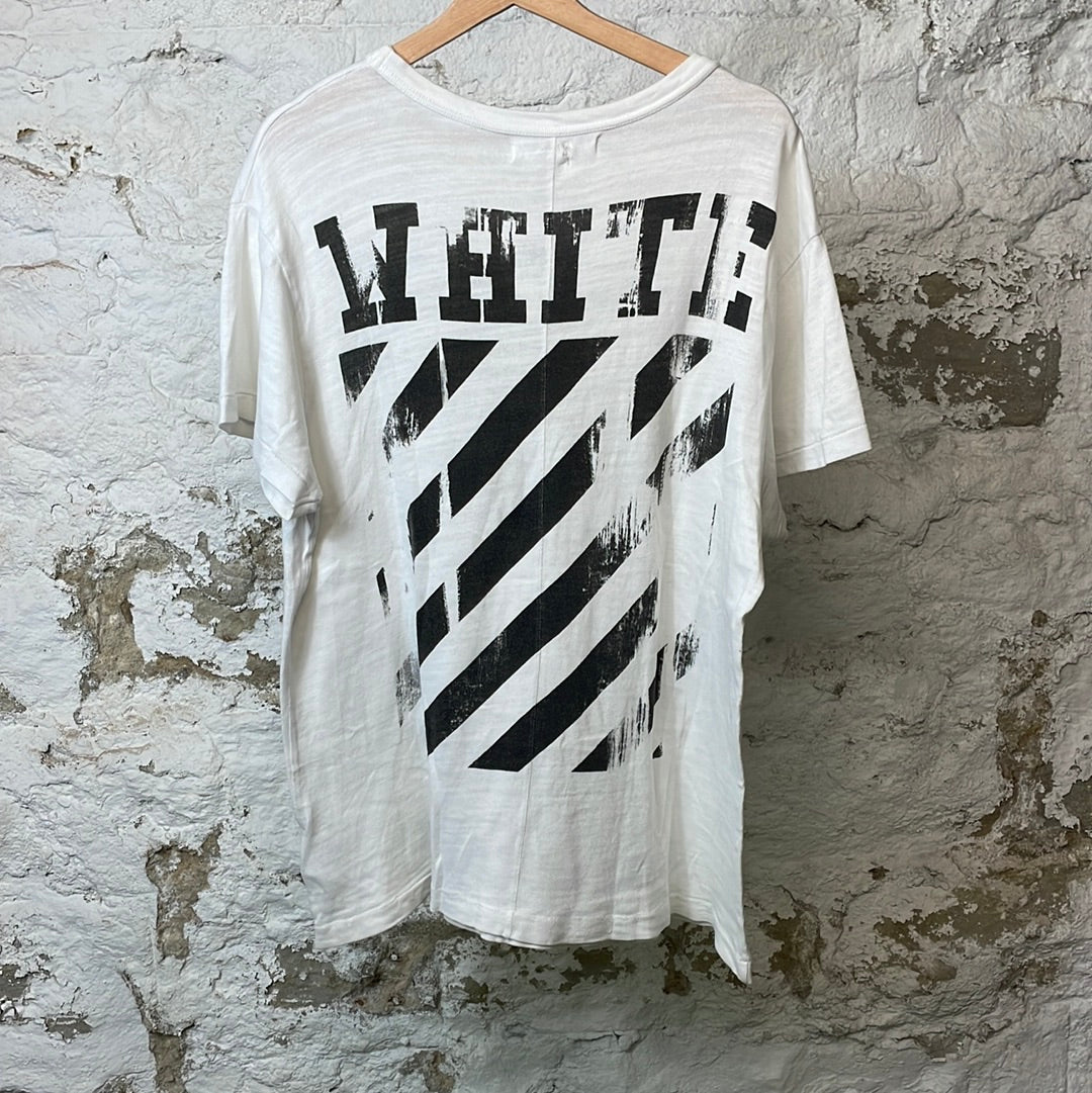Off-White Caravaggio White T-Shirt Sz XS
