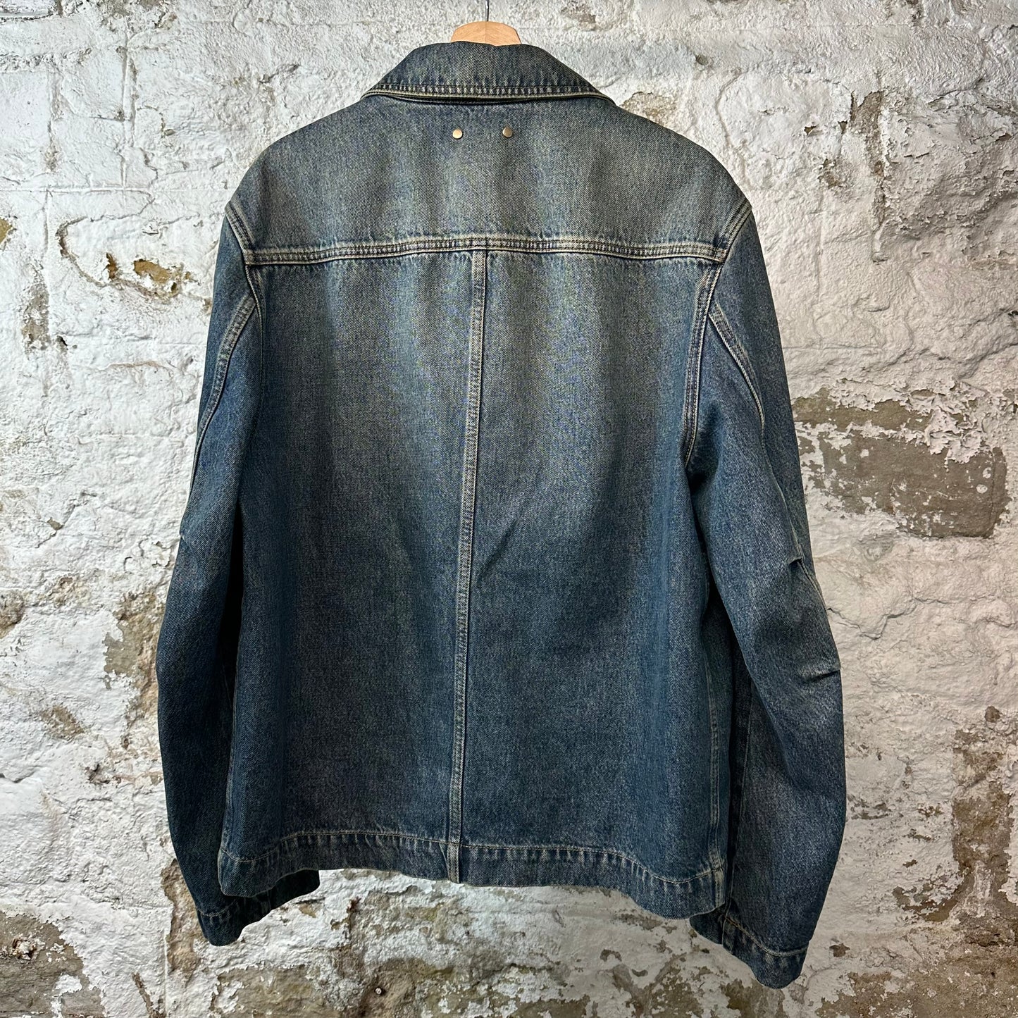 Louis Vuitton Denim Monogram Workwear Jacket Sz M (48)