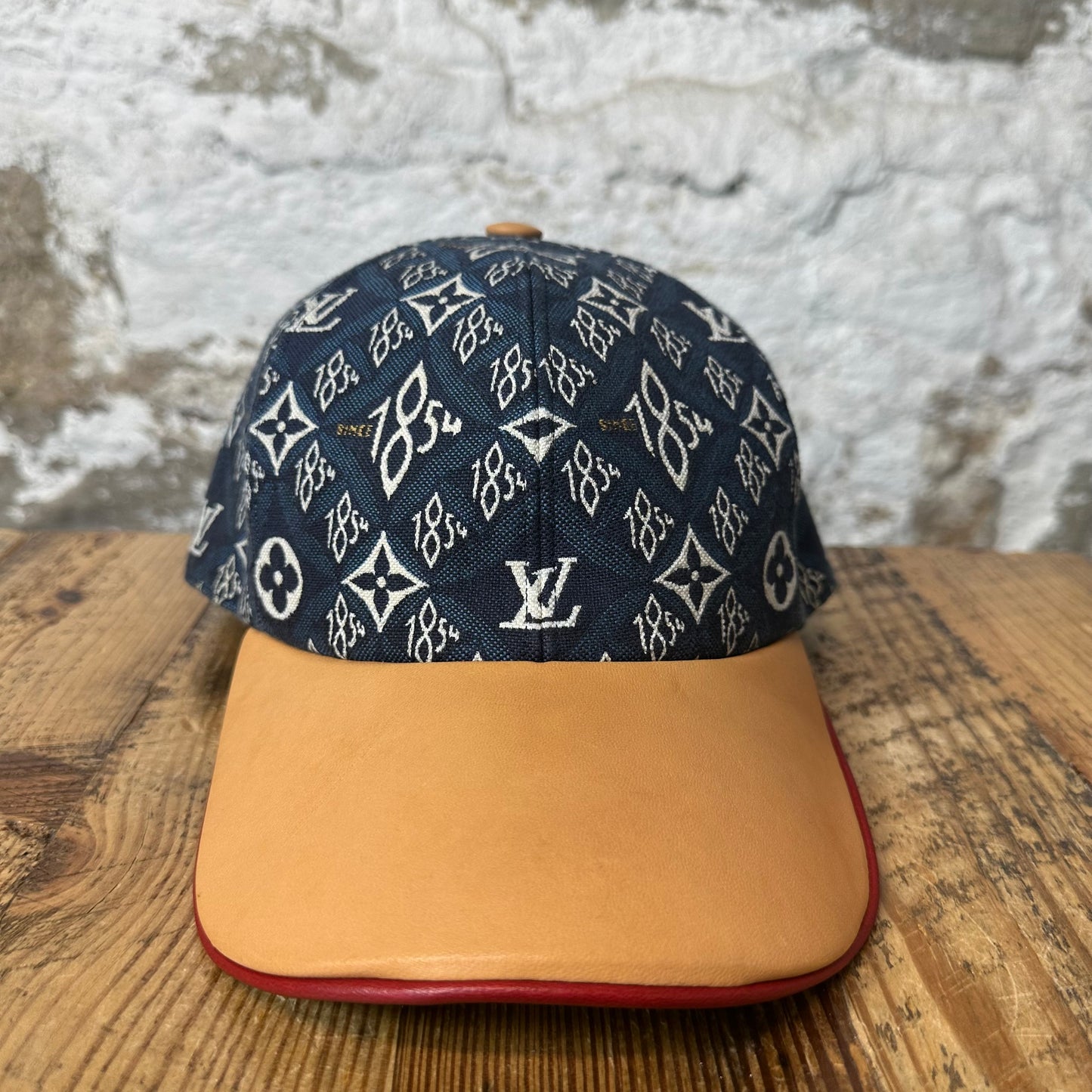 Louis Vuitton Jacquard Since 1854 Navy Hat Sz M
