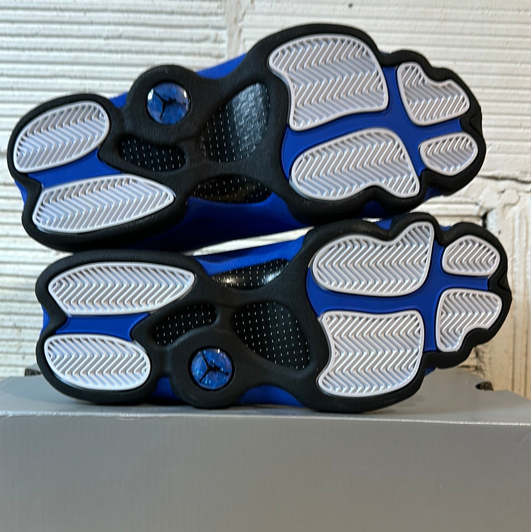 Air Jordan 13 White Hyper Royal Black Sz 8 DS