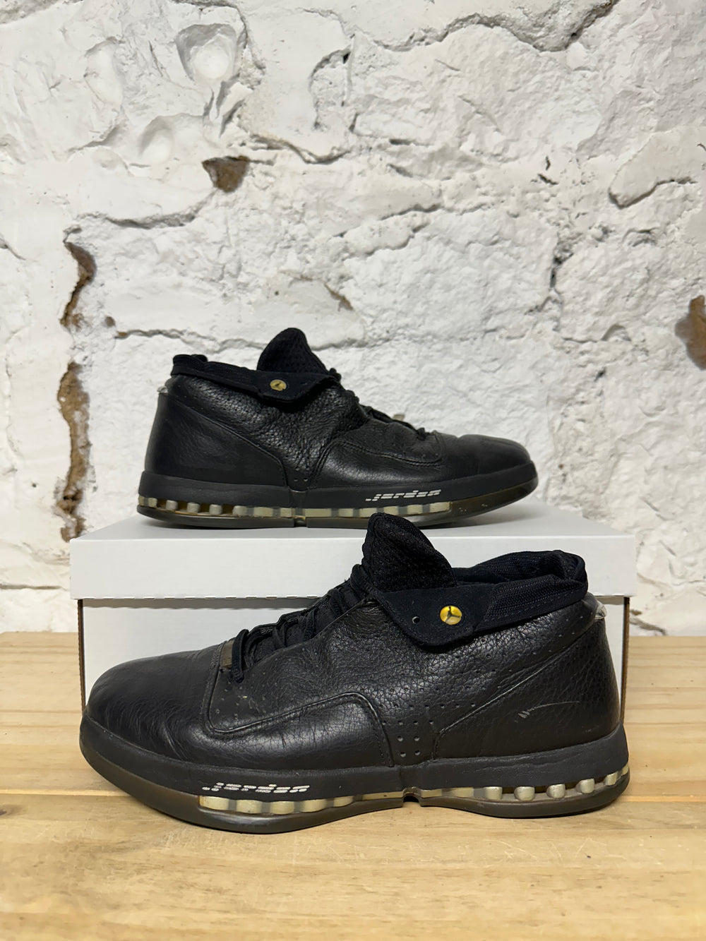 Air Jordan 16 Low Black Chrome (2001) Sz 10.5