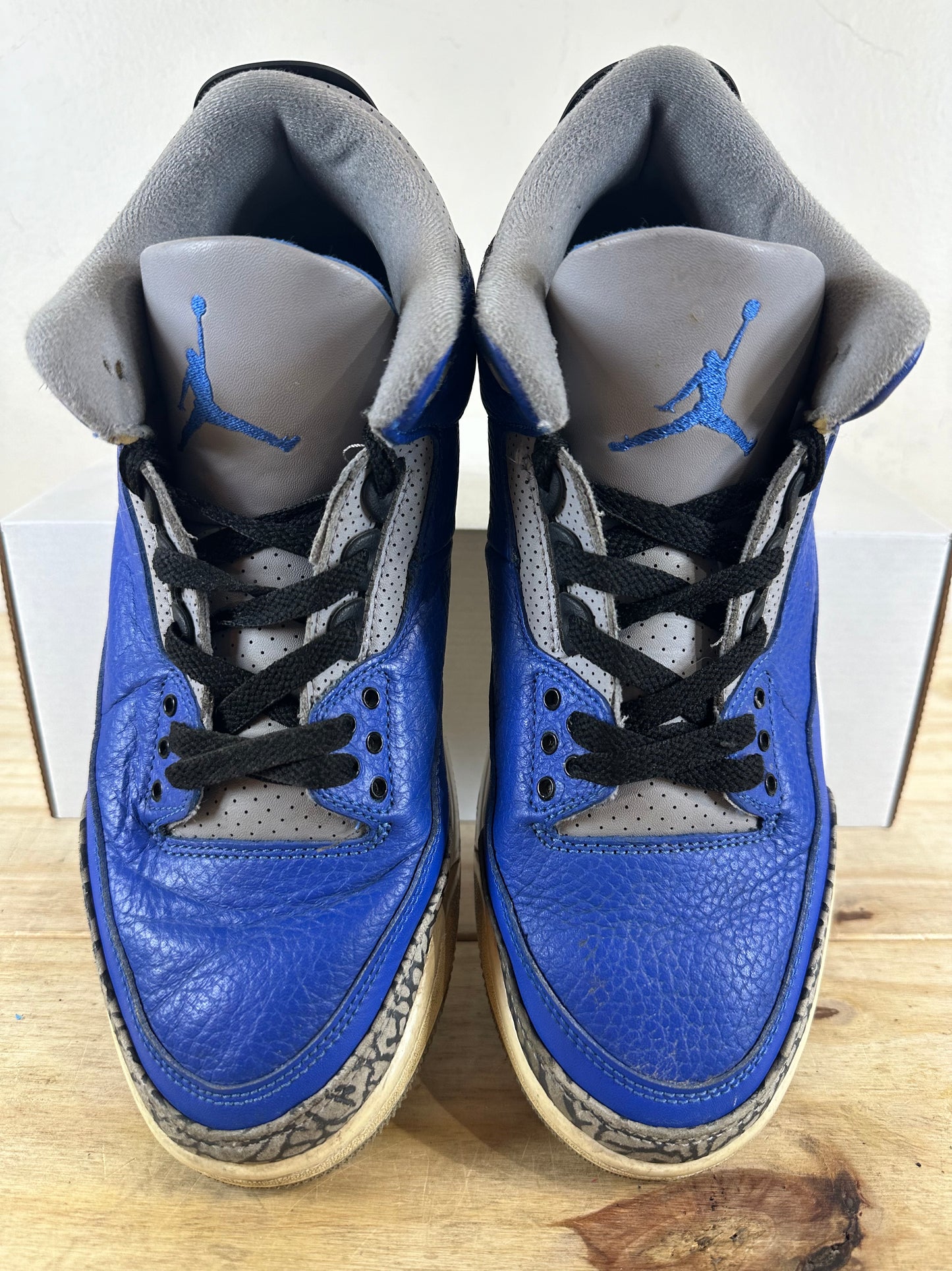 Air Jordan 3 Varsity Royal Sz 10