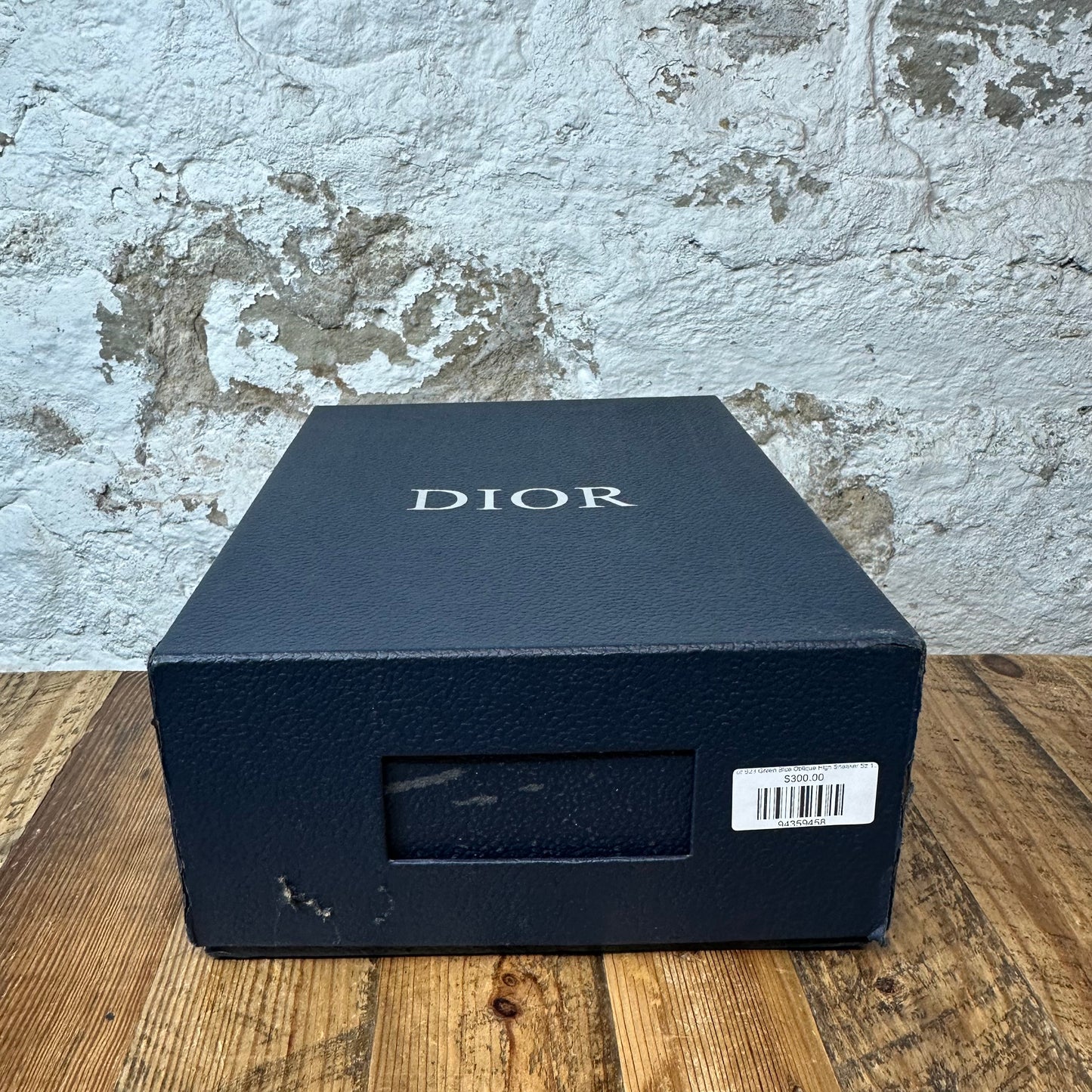 Dior B23 Green Blue Oblique High Sneaker Sz 10 (43)