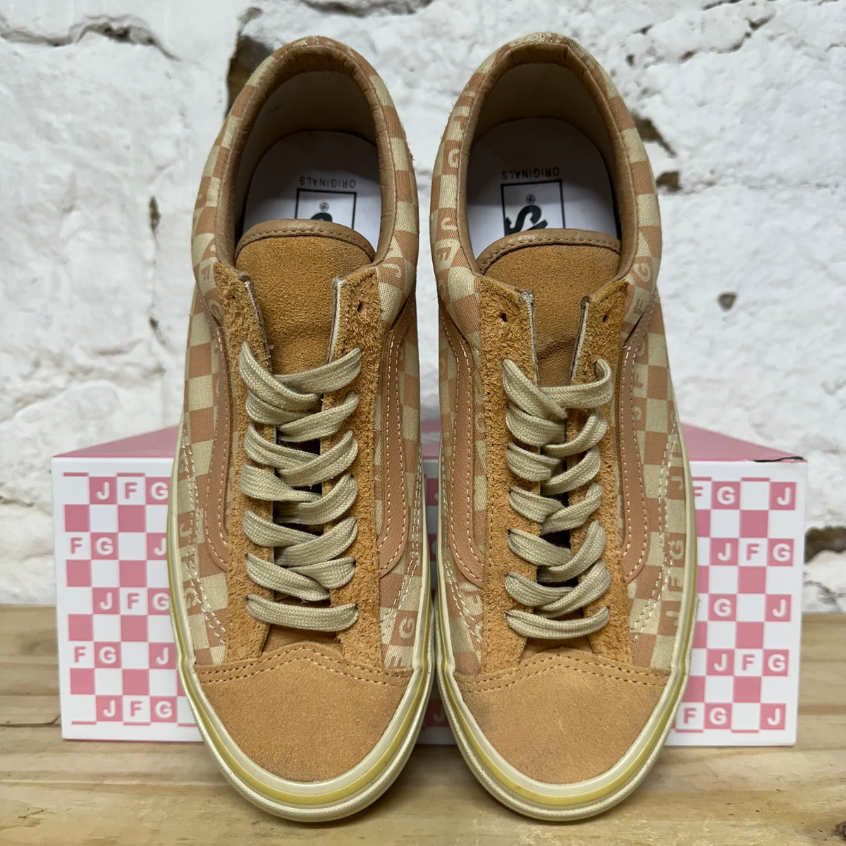 Vans Vault 36 LX Joe Fresh Goods Honeymoon Stage Peach Sz 8.5