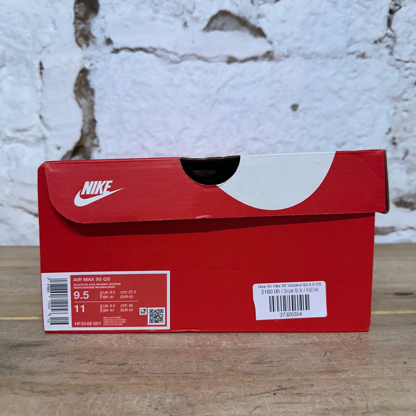 Nike Air Max 90 Volcano Sz 9.5 DS