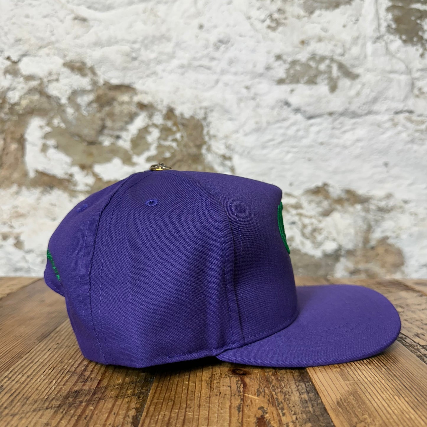 Chrome Hearts Green CH Purple Hat DS