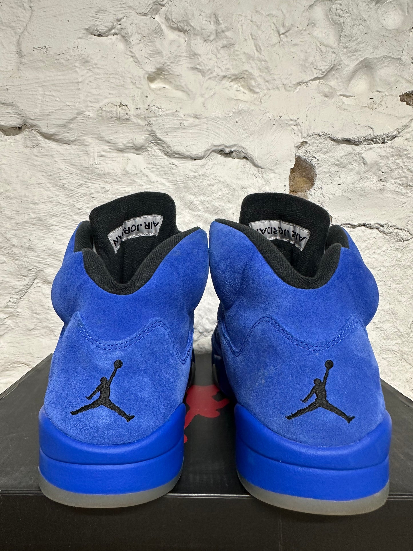 Air Jordan 5 Blue Suede Sz 10.5