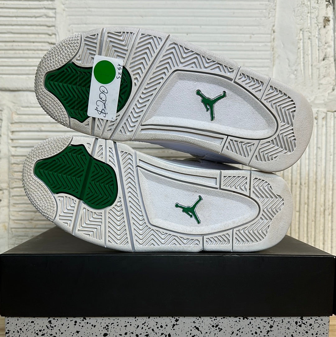 Air Jordan 4 Metallic Green Sz 5Y