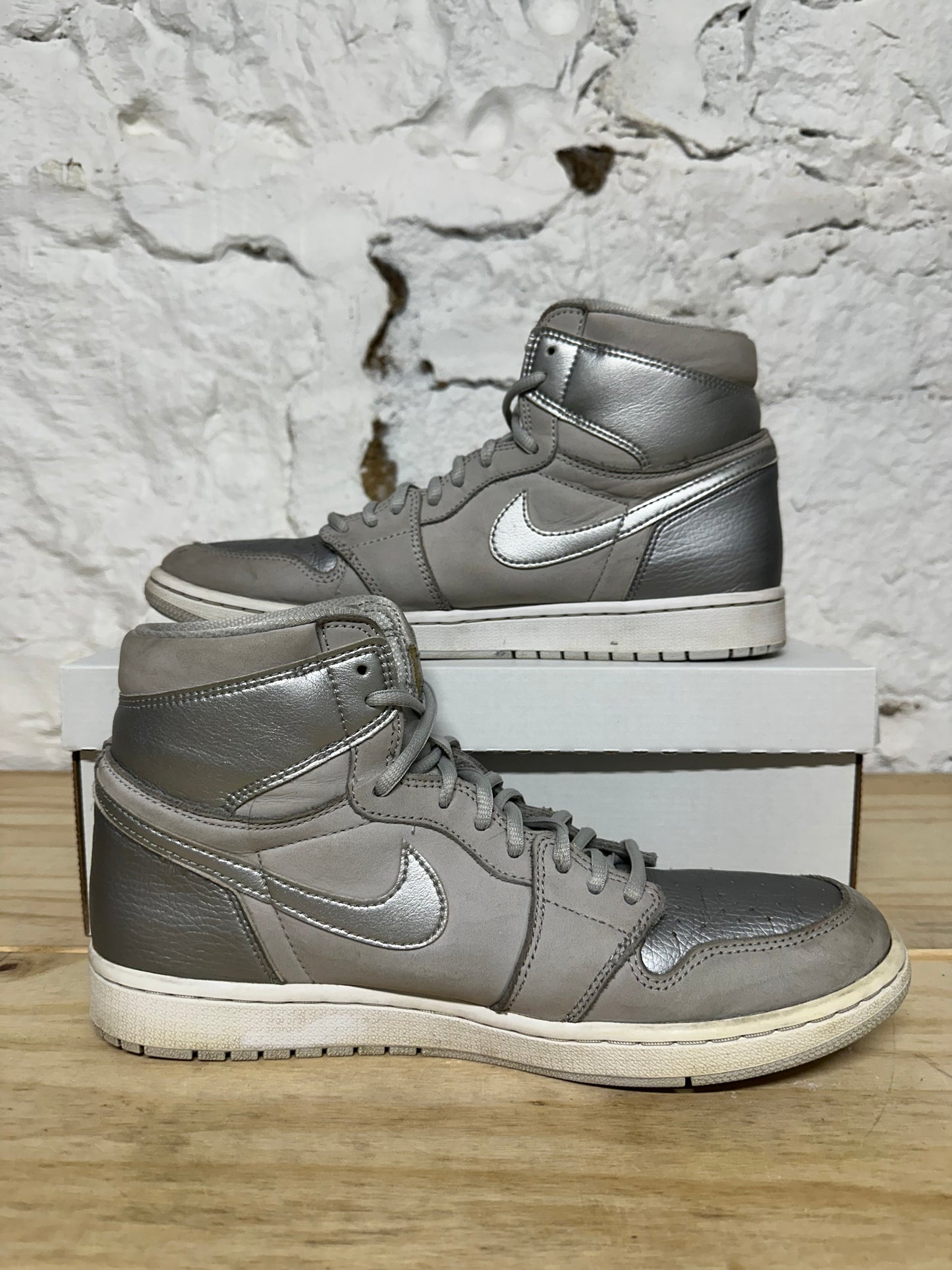 Air Jordan 1 High CO.JP Silver Sz 11.5