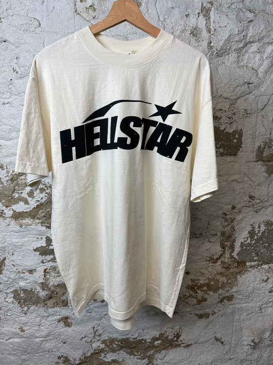 Hellstar White Classic T-shirt Sz L DS