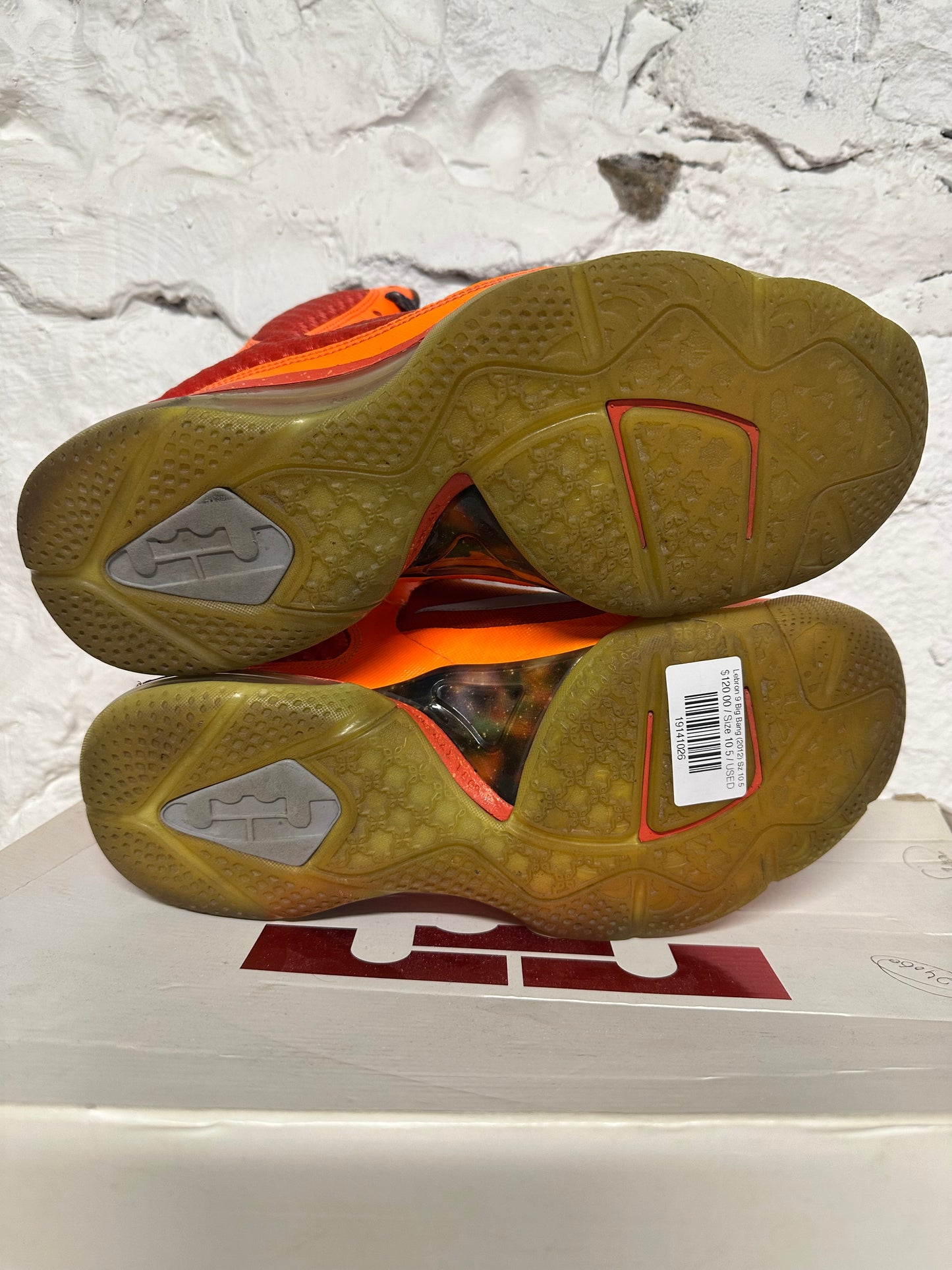 Nike Lebron 9 Big Bang (2012) Sz 10.5