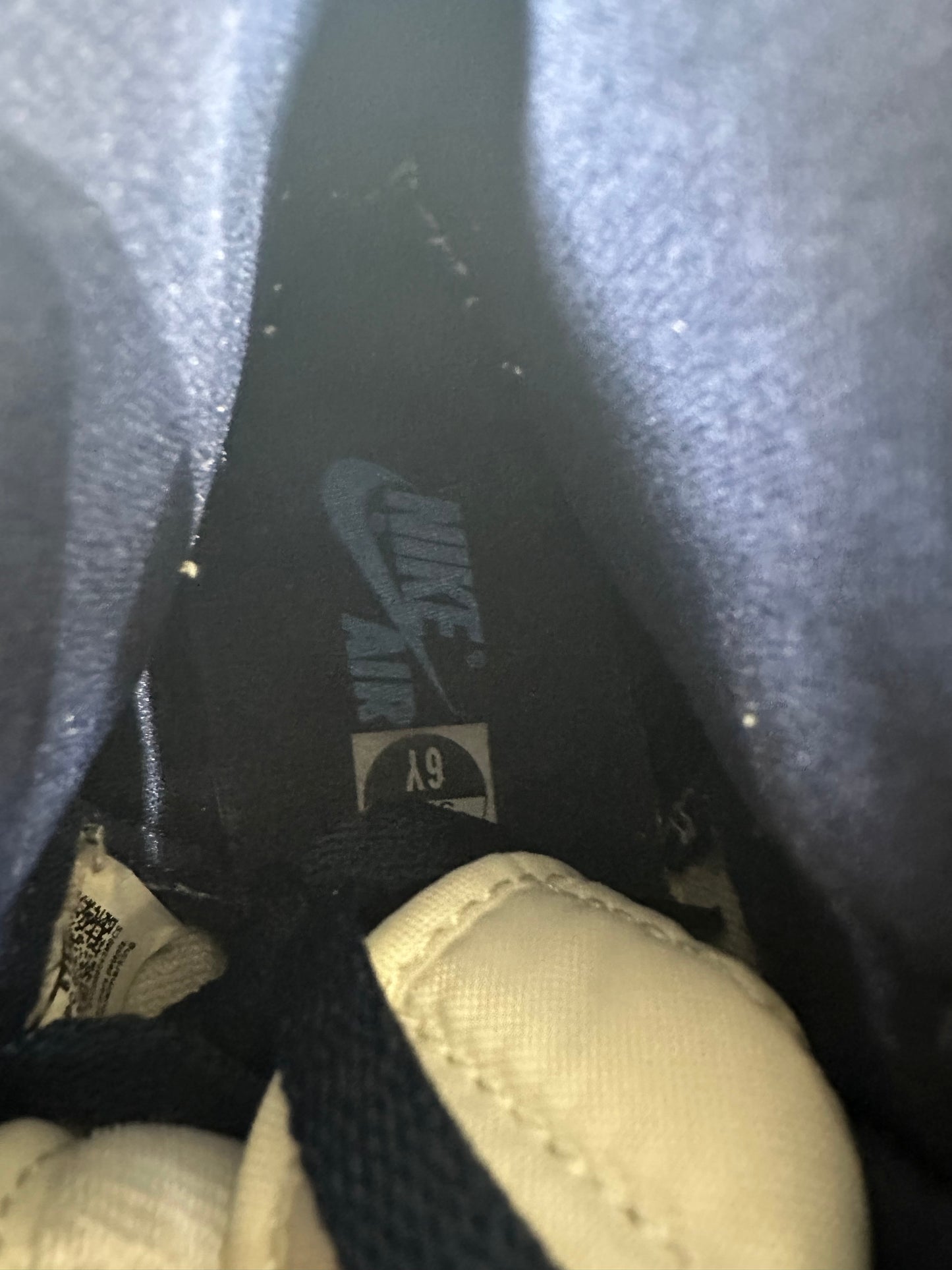 Air Jordan 1 High Obsidian Sz 6Y