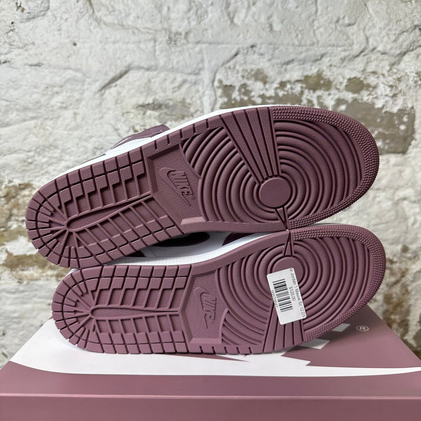 Air Jordan 1 High Mauve Sz 12 DS