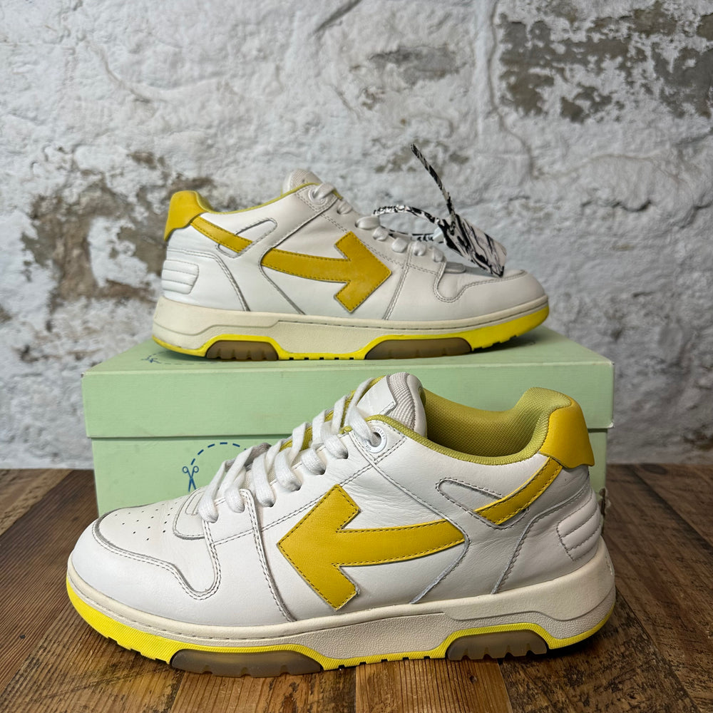 Off-White Out Of Office Yellow White Sz 10 (43)