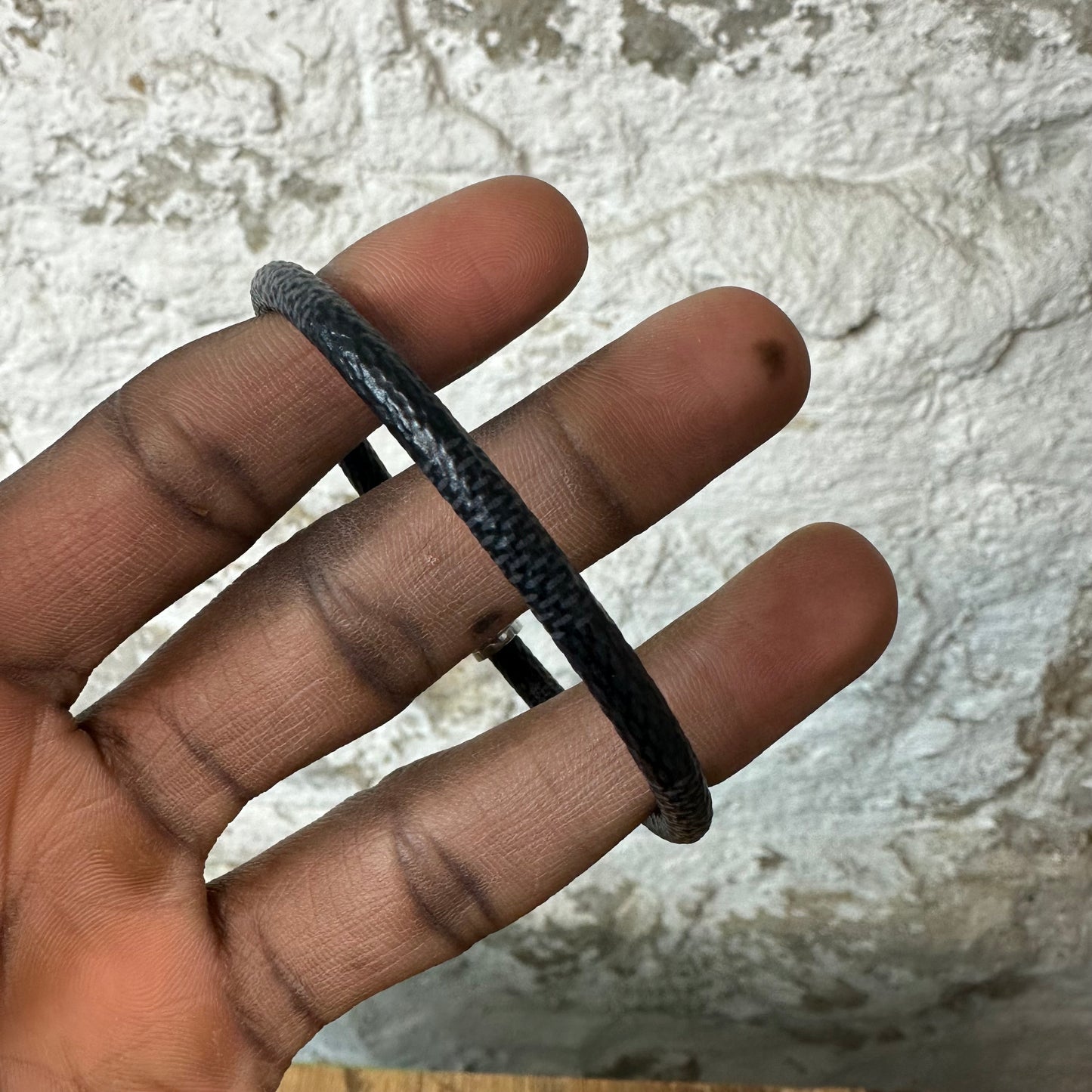 Louis Vuitton Damier Graphite Clip In Bracelet W/ Box