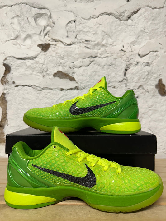 Nike Kobe 6 Protro Grinch Sz 9.5