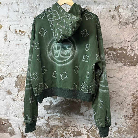 Vale Green Flag Zip Up Hoodie