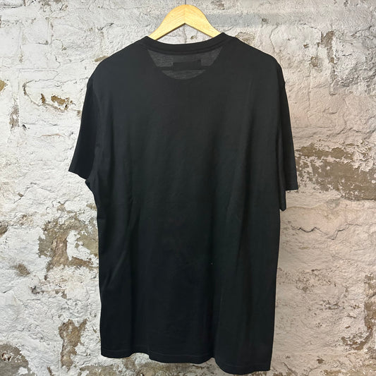 Amiri White Spellout T-shirt Black Sz L