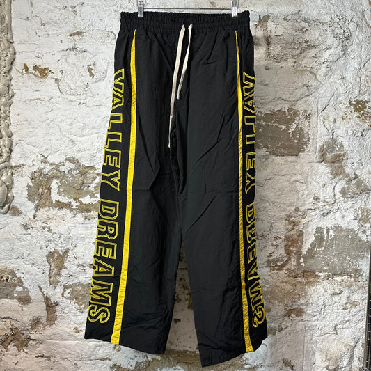 Vale Killroy Black Yellow Track Pants Sz S
