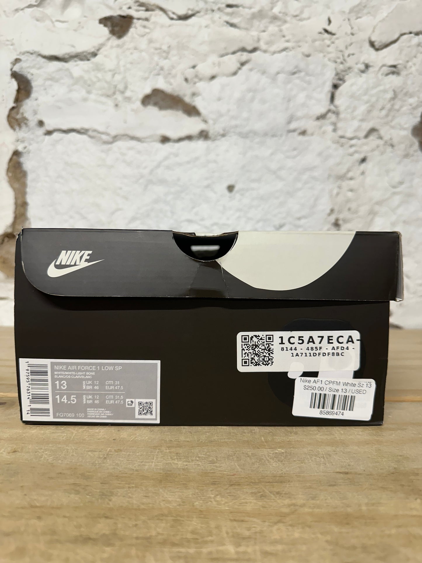 Nike Air Force 1 Low Cactus Plant Flea Market White Sz 13