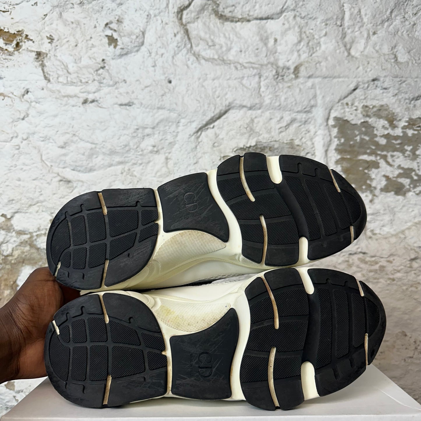 Dior B22 Green White Black Sneaker Sz 12 (45) No Box