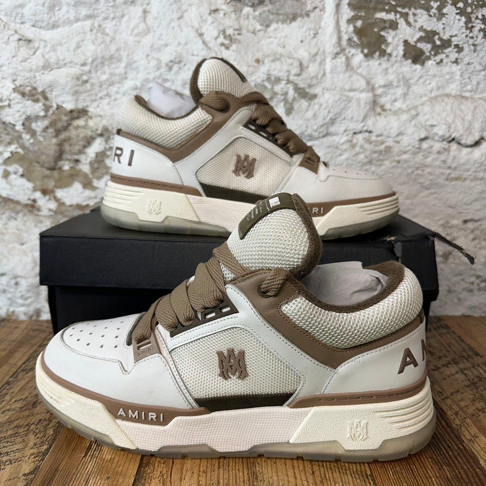Amiri MA-1 Brown White Cream Sneaker Sz 15 (48)