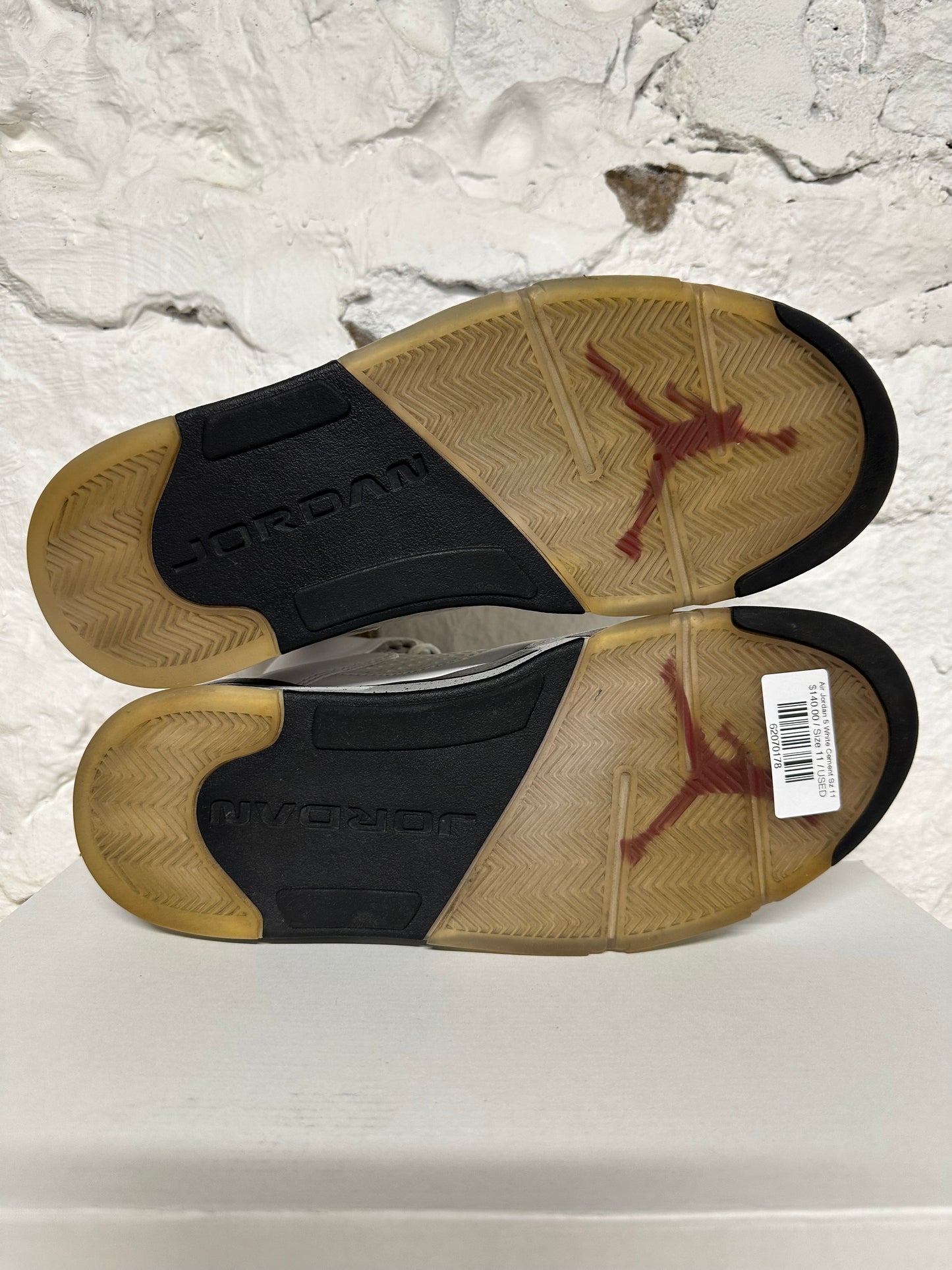 Air Jordan 5 White Cement Sz 11