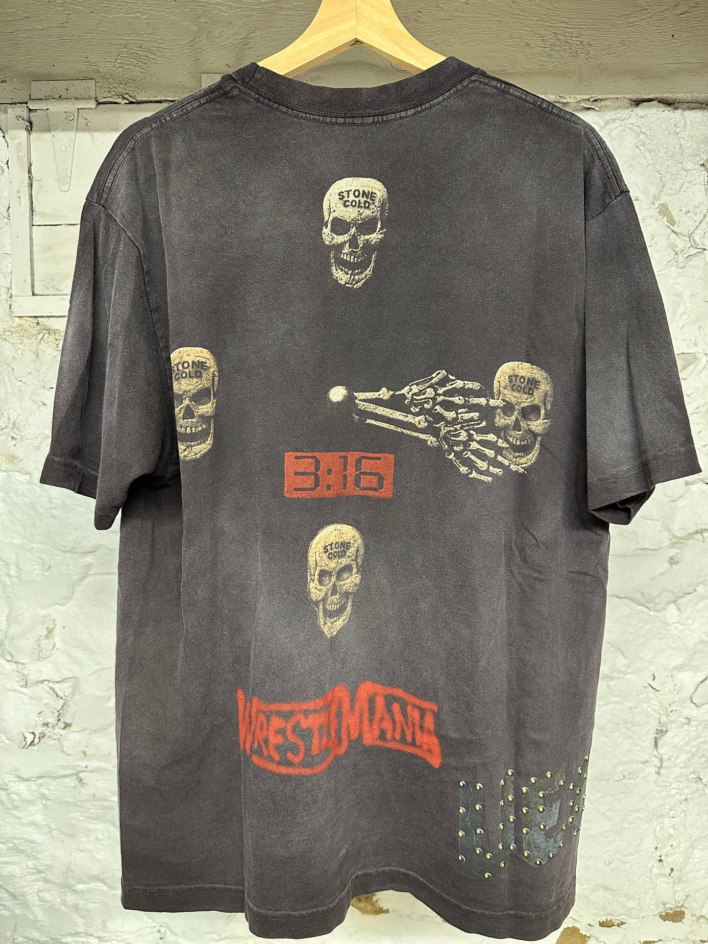 Travis Scott No Bystanders WWE T-Shirt Sz L