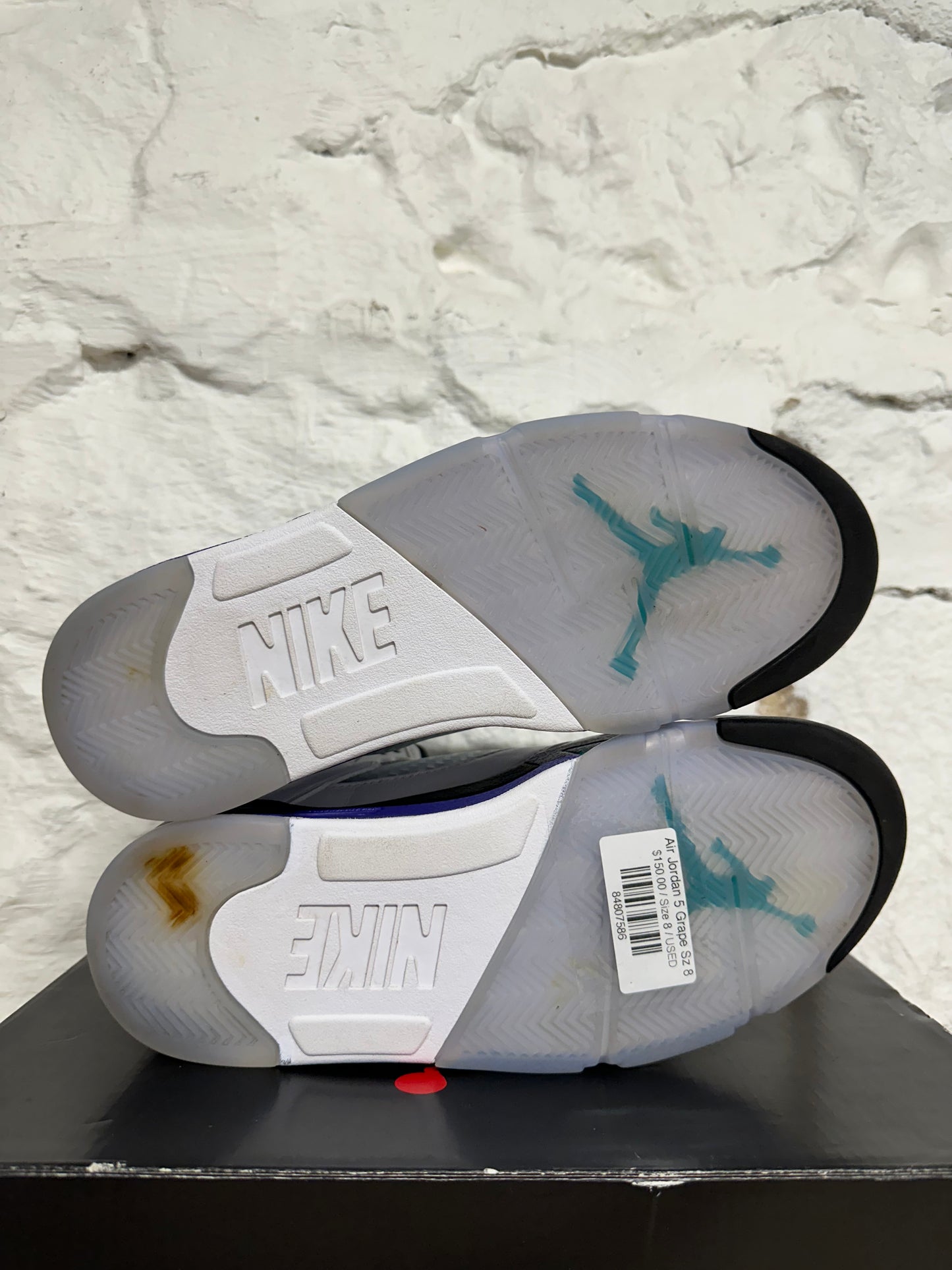 Air Jordan 5 Grape Sz 8