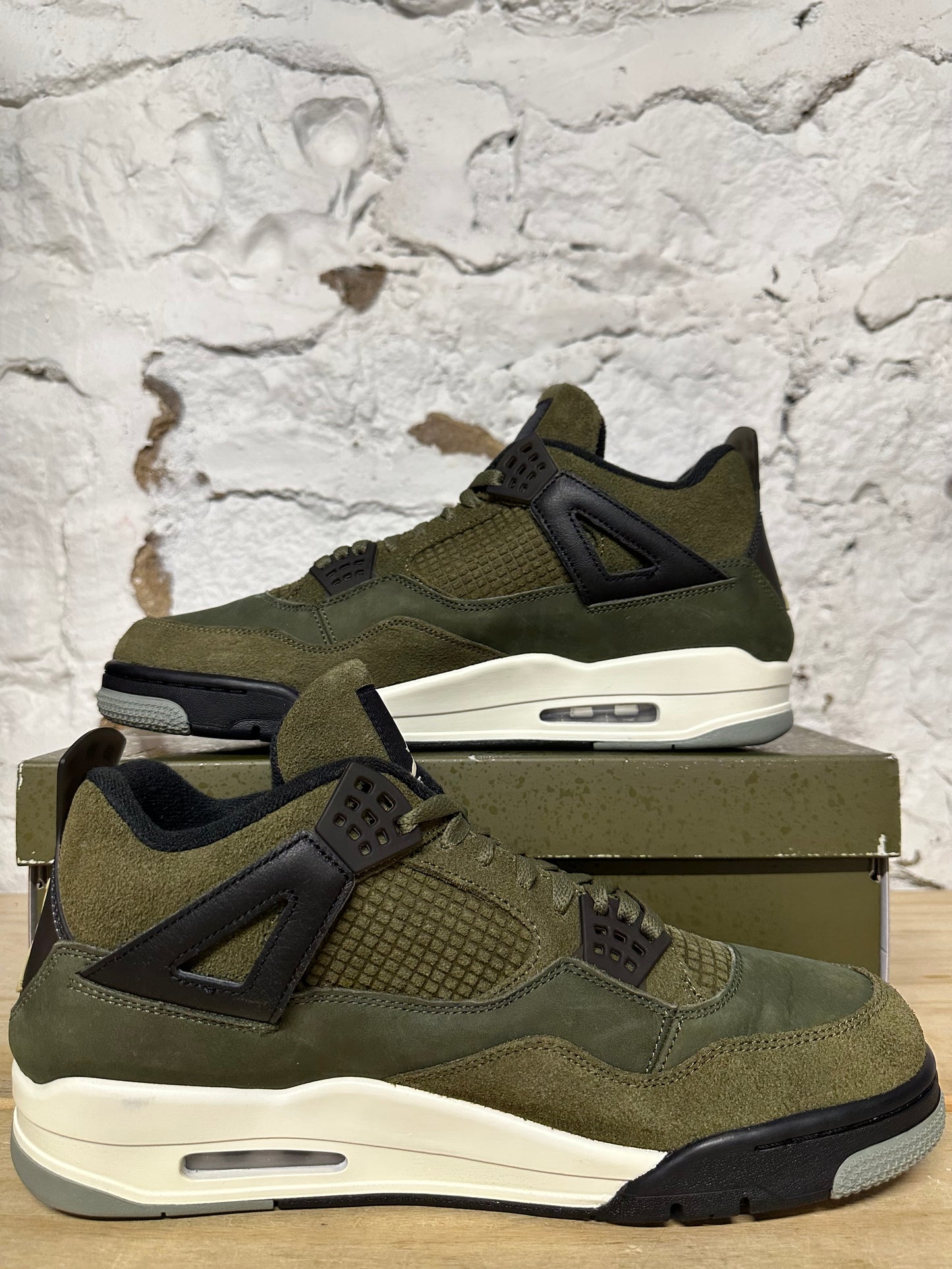Air Jordan 4 Craft Olive Sz 13