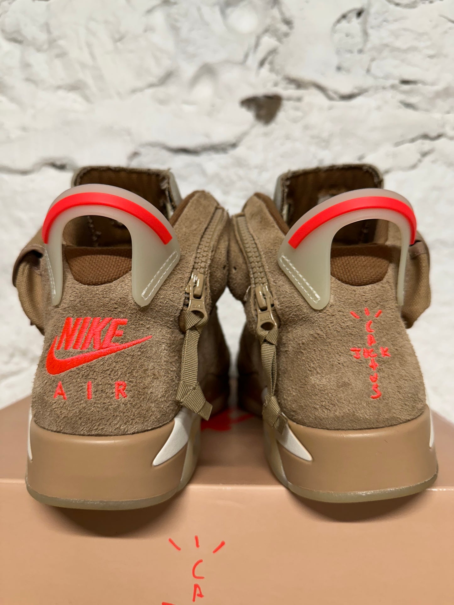 Air Jordan 6 Travis Scott British Khaki Sz 10.5