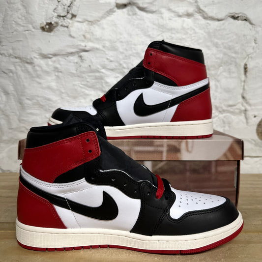Air Jordan 1 High Black Toe Reimagined Sz 9.5 DS